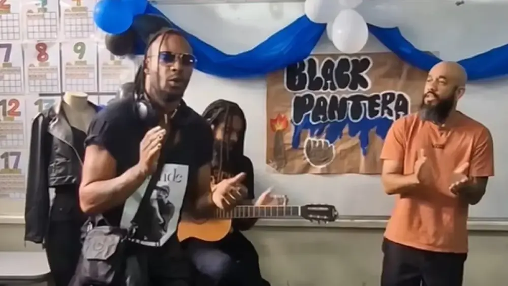 Black Pantera agradece alunos por trabalho escolar sobre banda