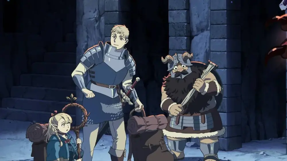 Dungeon Meshi 2ª temporada ganha pôster e data na Netflix
