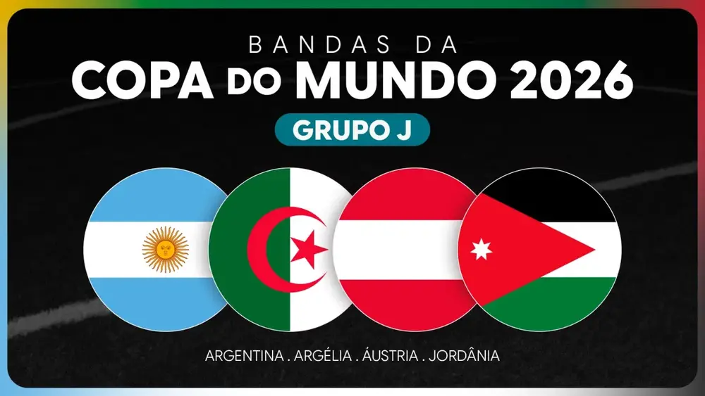 Grupo J da Copa 2026: artistas de Argentina, Argélia e mais